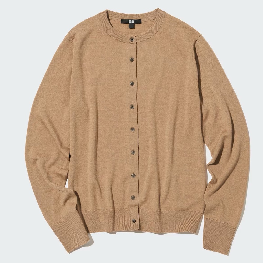 Extra-Fine Merino Wool Cardigan
